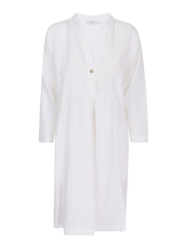 WHYCI: Maxi robe - Maxi Robe - Blanc