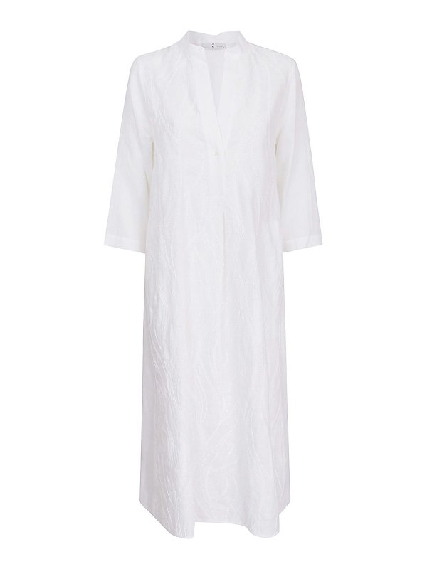 WHYCI: Maxi robe - Maxi Robe - Blanc