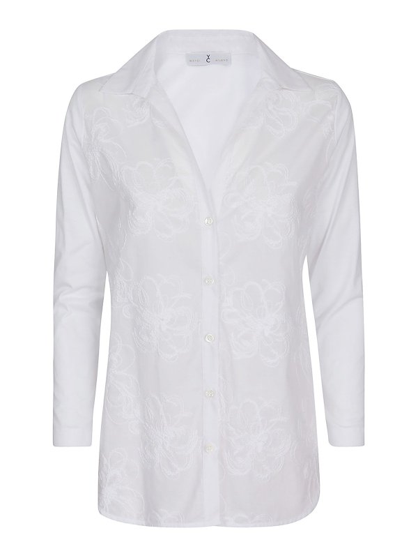 WHYCI: camicie - Camicia ricamata