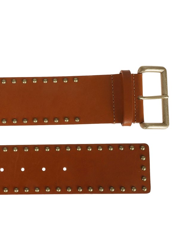 iKRIX ALESSIA ZAMATTIO: belts - Studded leather belt