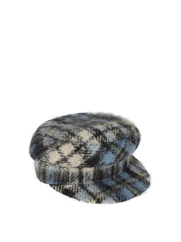 ANTHONYPETO: hats & caps - Maltese plaid hat