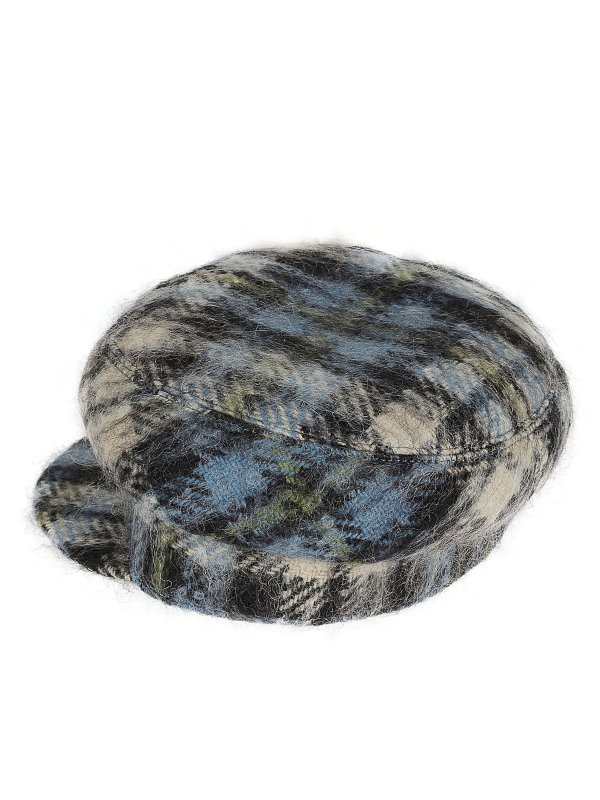 ANTHONYPETO: hats & caps online - Maltese plaid hat