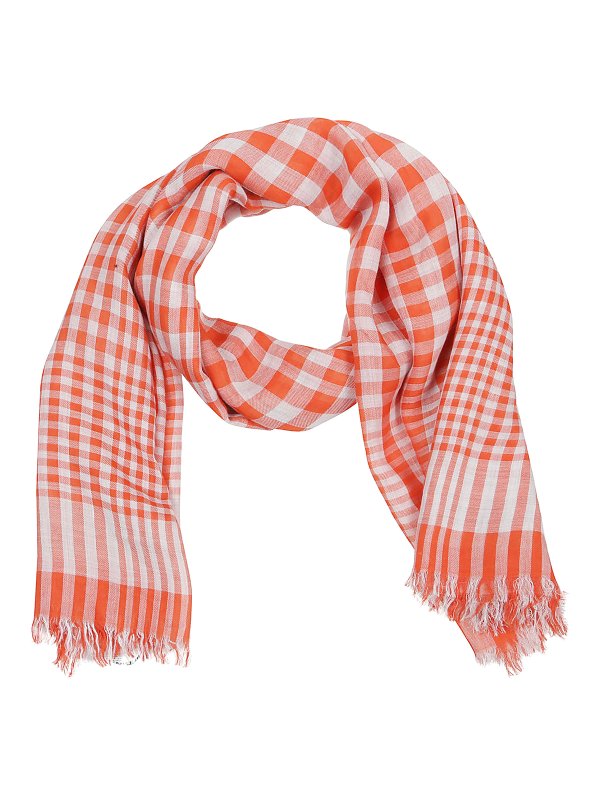 FALIERO SARTI: Stoles & Shawls - Modal pic nic scarf