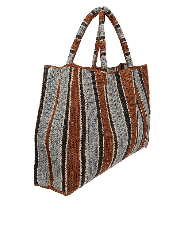 iKRIX GABRIELE FRANTZEN: totes bags - Raffia tote bag