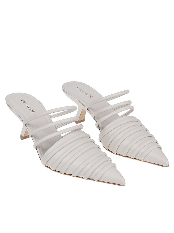 ミュール - ライトブラウン shop online: Vic Matiè