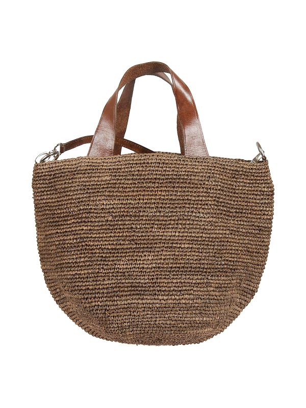 IBELIV: totes bags - Raffia bag