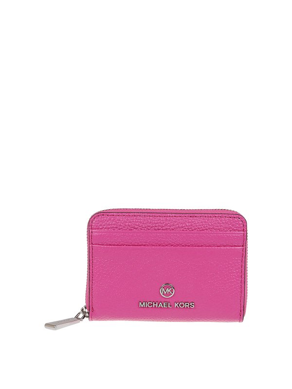 MICHAEL KORS: portafogli - Portafoglio in pelle martellata