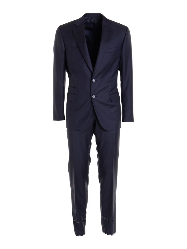 BRIONI: カジュアルスーツ - カジュアルスーツ - ブルー