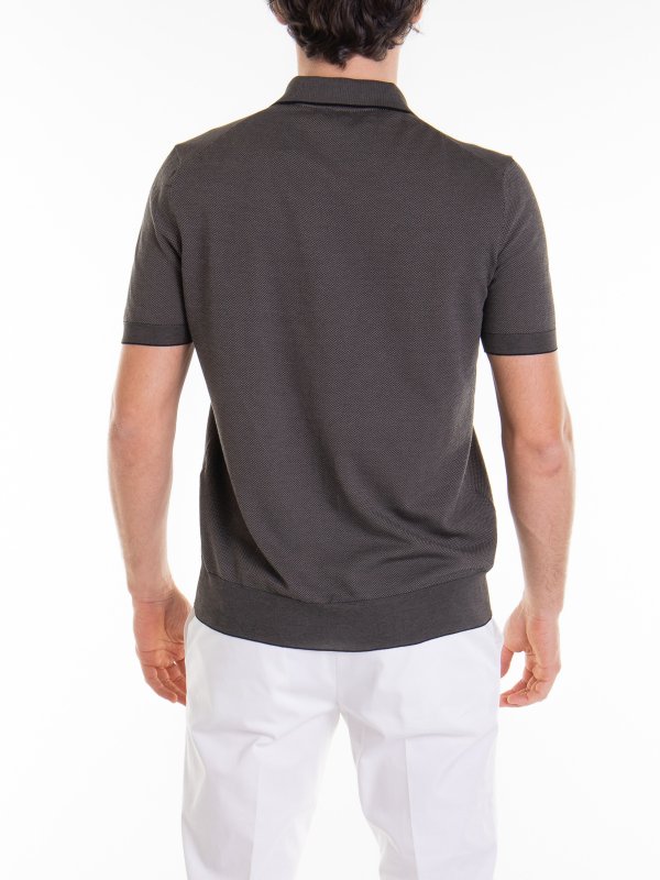 Polo shirt shop online: BRIONI