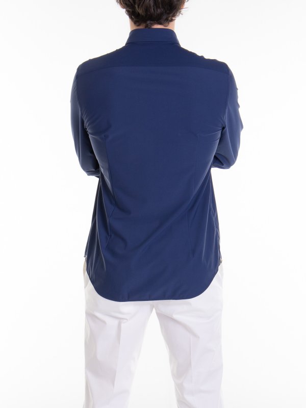 シャツ - ブルー shop online: CORNELIANI