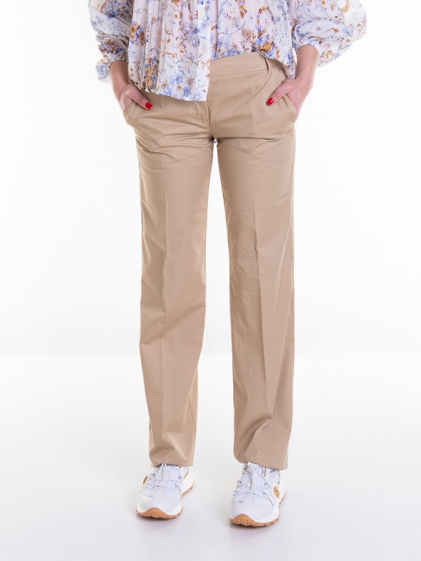 Ermanno by Ermanno Scervino: カジュアルトラウザー online - カジュアルパンツ - ベージュ