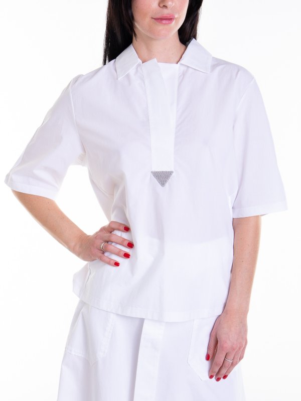 iKRIX FABIANA FILIPPI: Blusas - Blusa - Blanco