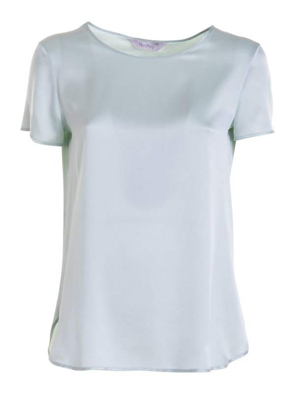 Max Mara: Tops und Tank Tops - Top - Grün