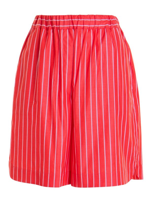Max Mara: Hosen Shorts - Shorts - Rot
