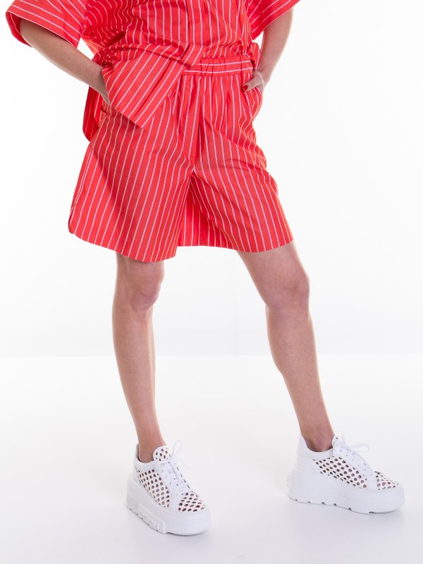 The Best Shops Max Mara: Hosen Shorts - Shorts - Rot