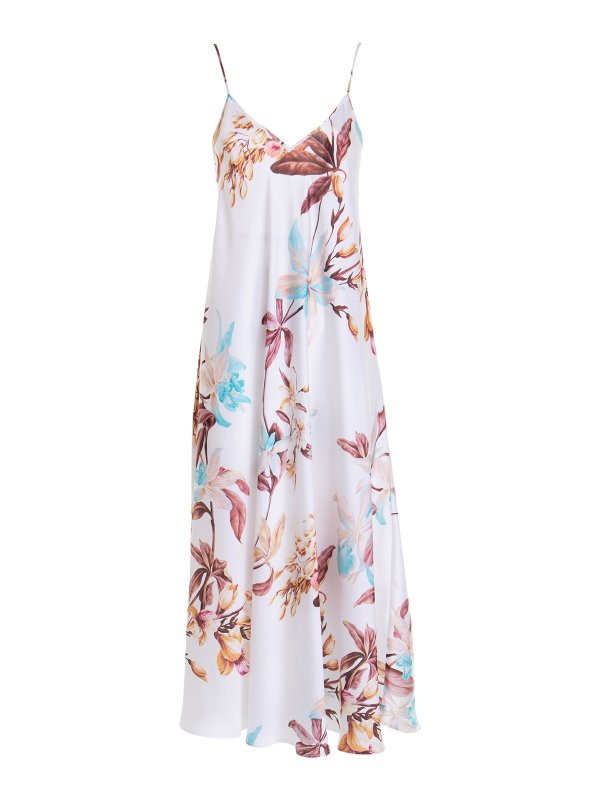 Max Mara: ニーレングスドレス - 膝丈ドレス - マルチカラー