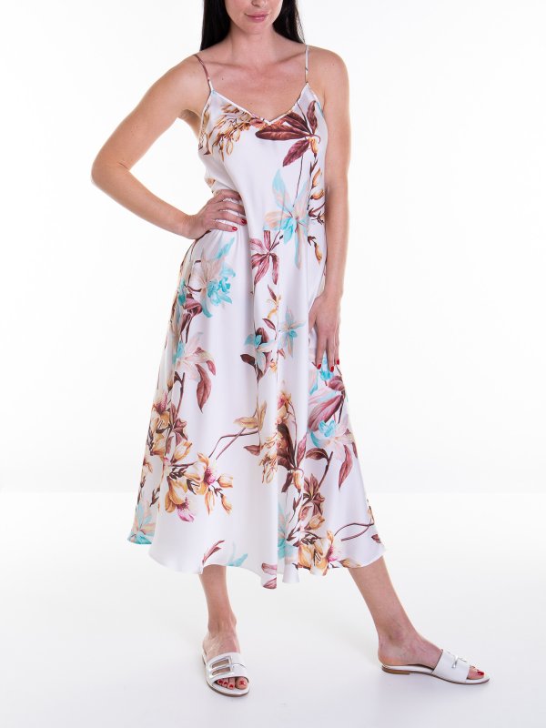 Max Mara: ニーレングスドレス online - 膝丈ドレス - マルチカラー