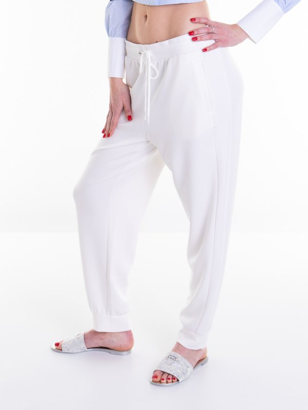 The Best Shops Max Mara: カジュアルトラウザー - カジュアルパンツ - 白