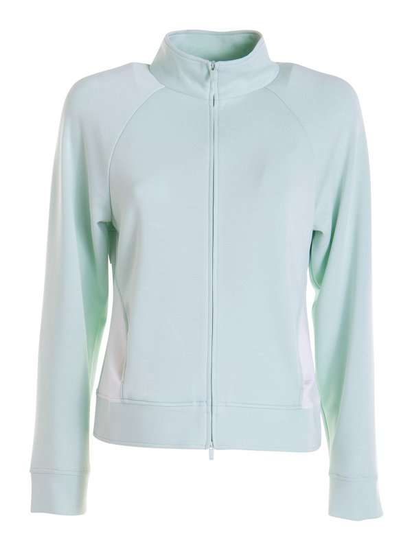 Max Mara: Sudaderas y suéteres - Sudadera - Verde