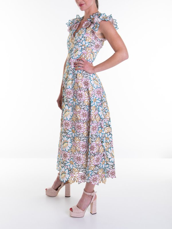 iKRIX VALENTINO RED: マキシドレス - 膝丈ドレス - マルチカラー