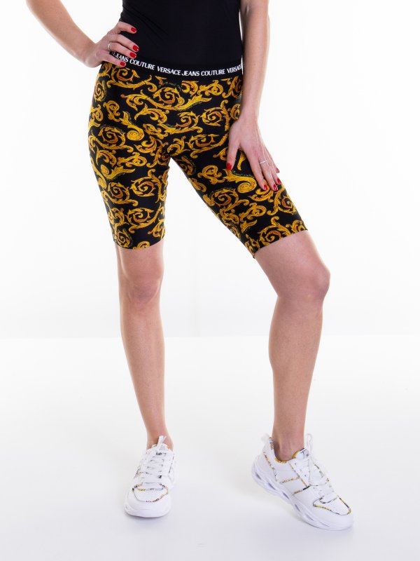 Versace Jeans Couture: トラウザーショーツ online - バロッコプリントショーツ 