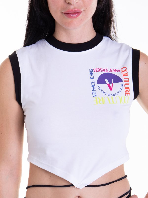 Versace Jeans Couture buy online トップ/タンクトップ - 白