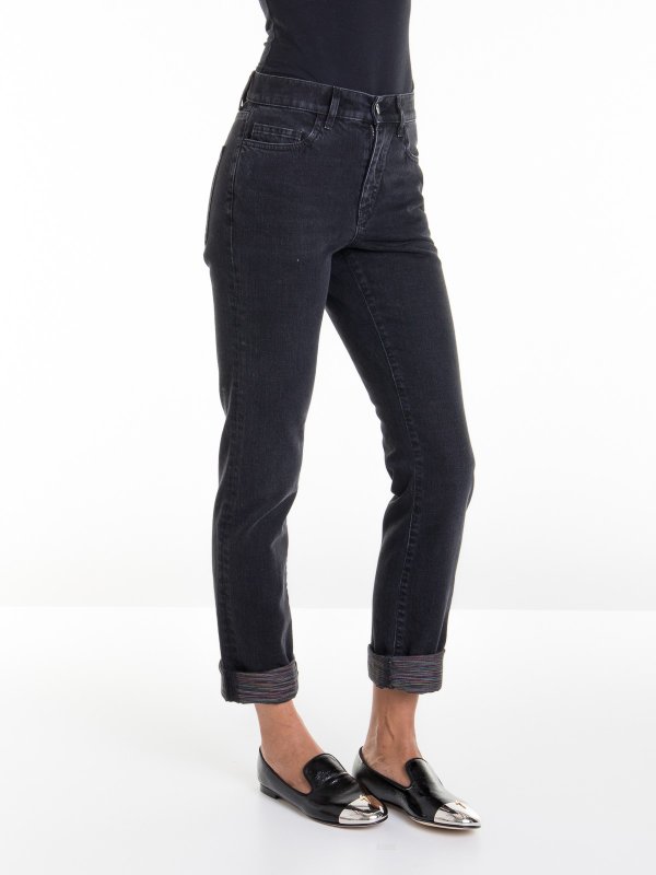 iKRIX MISSONI: Jeans Rectos - Vaqueros Rectos - Negro