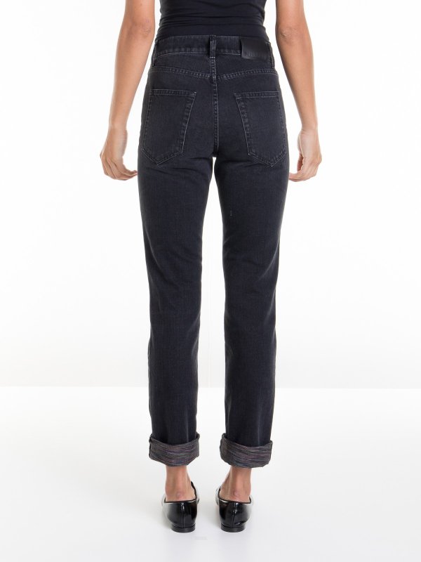 Vaqueros Rectos - Negro shop online: MISSONI