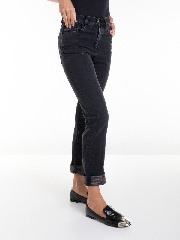 MISSONI buy online Vaqueros Rectos - Negro