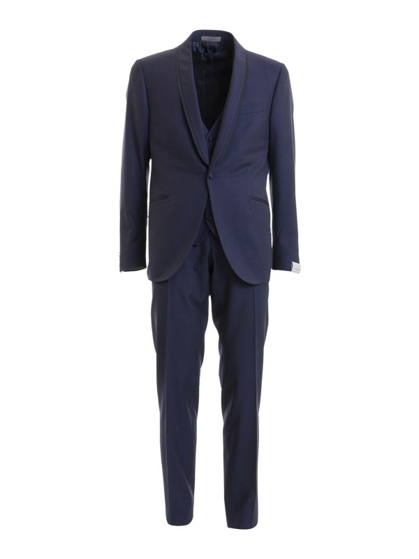 CORNELIANI: カジュアルスーツ - カジュアルスーツ - ブルー