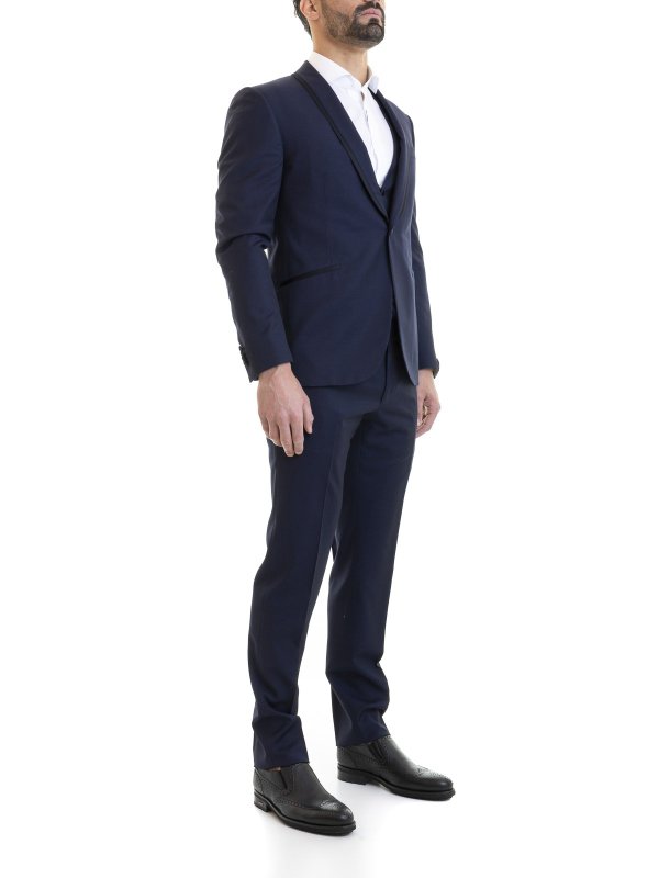 iKRIX CORNELIANI: カジュアルスーツ - カジュアルスーツ - ブルー