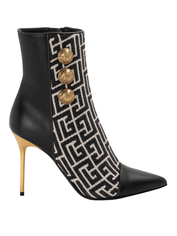 Balmain: ブーティー - パンプス - 黒