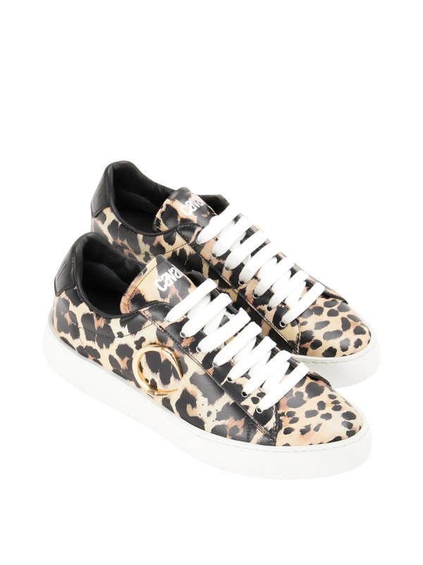 ROBERTO CAVALLI: スニーカー - スニーカー - ベージュ