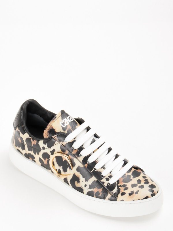 スニーカー - ベージュ shop online: ROBERTO CAVALLI