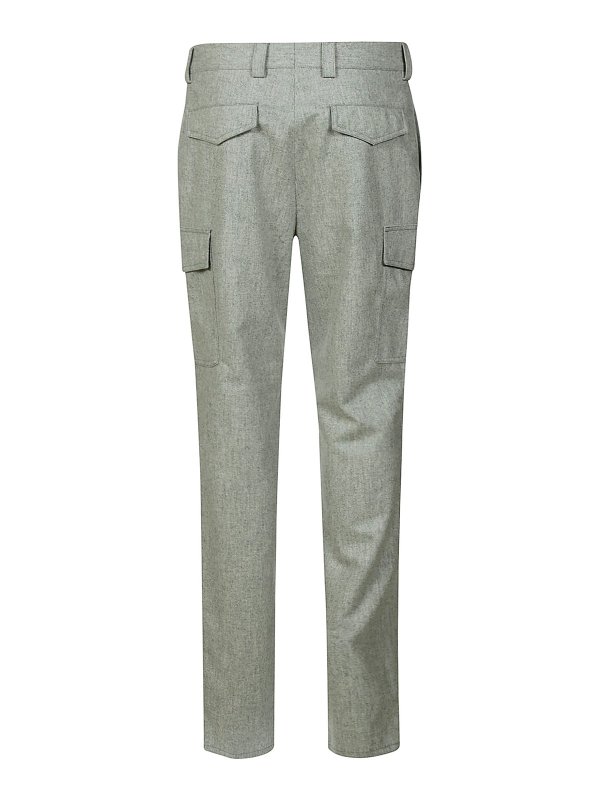BRUNELLO CUCINELLI: casual trousers online - Brunello cucinelli trousers grey
