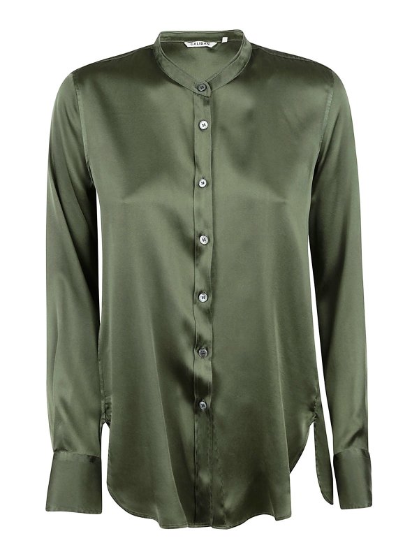 CALIBAN: Hemden - Hemd - Grün
