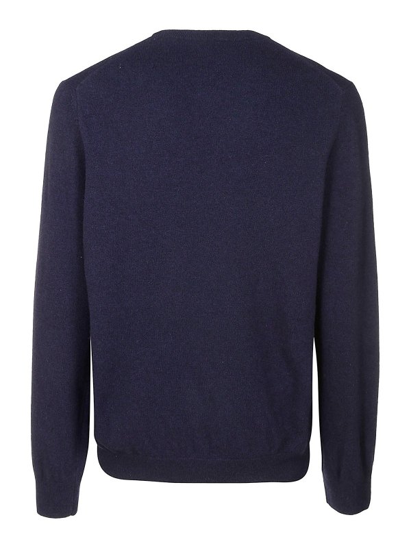 LACOSTE: Suéteres con cuello pico online - Suéter Cuello Redondo - Azul