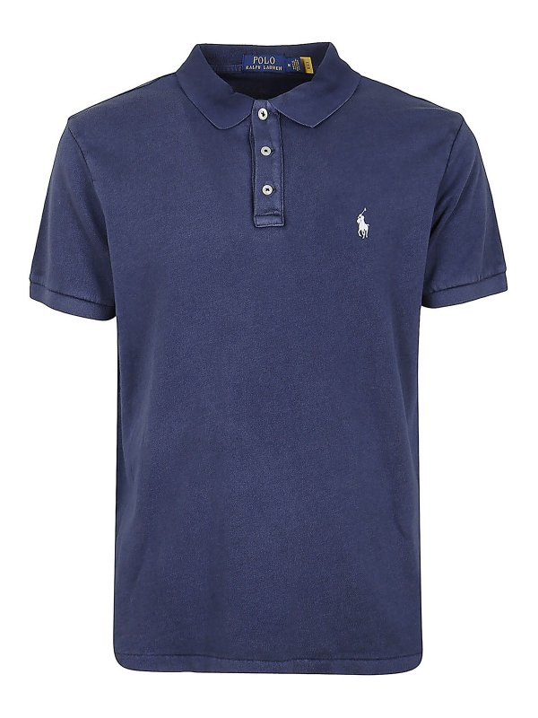 POLO RALPH LAUREN: ポロシャツ - ポロシャツ - ブルー