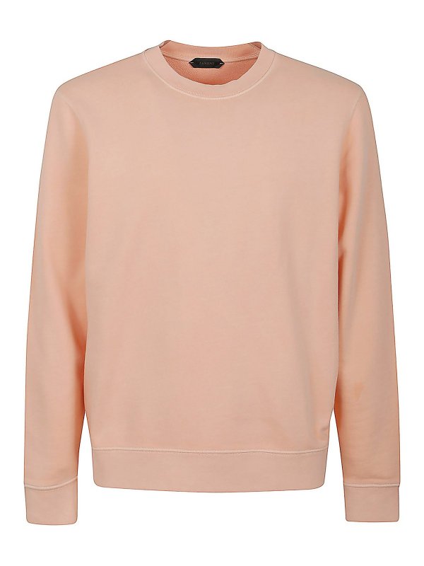 ZANONE: スウェット＆セーター - スウェットシャツ/セーター - ピンク