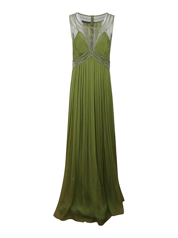 ALBERTA FERRETTI: Robes de soirée - Robe De Soirée - Vert