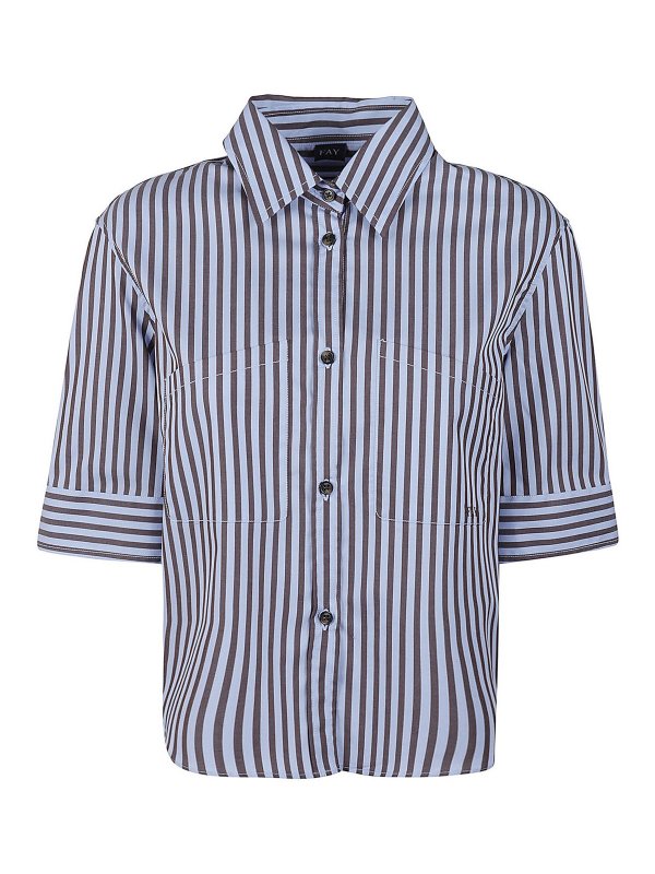 FAY: Chemises - Chemise - Bleu