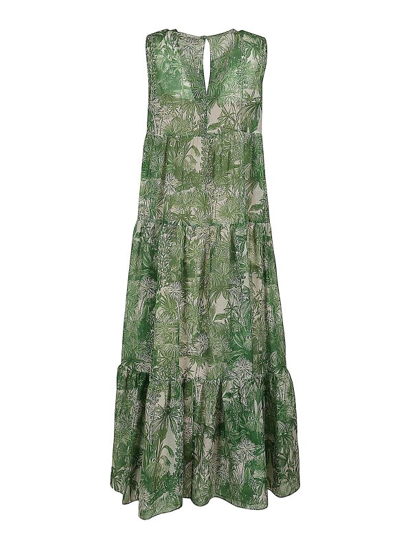 Max Mara: Maxikleider online - Maxikleid - Grün