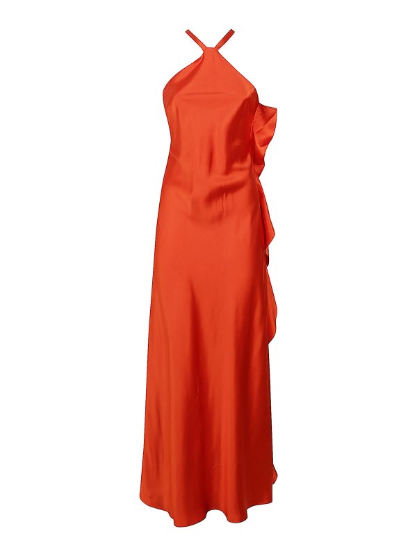 Max Mara: Maxikleider online - Maxikleid - Orange