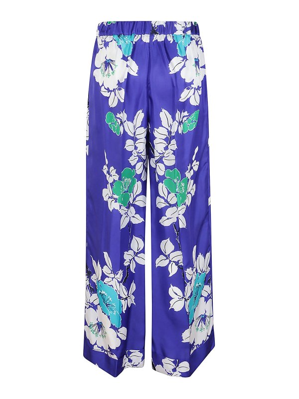 P.A.R.O.S.H.: カジュアルトラウザー online - カジュアルパンツ - ブルー