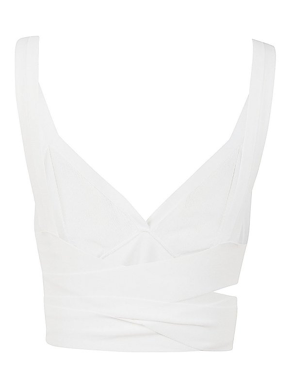 P.A.R.O.S.H.: Tops y camisetas sin mangas online - Top - Blanco