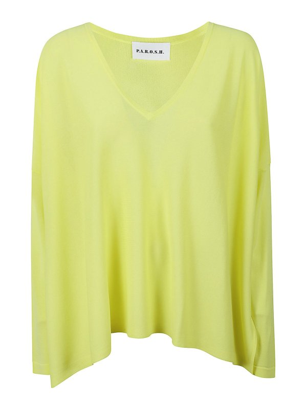 P.A.R.O.S.H.: T-shirts - T-Shirt - Gelb