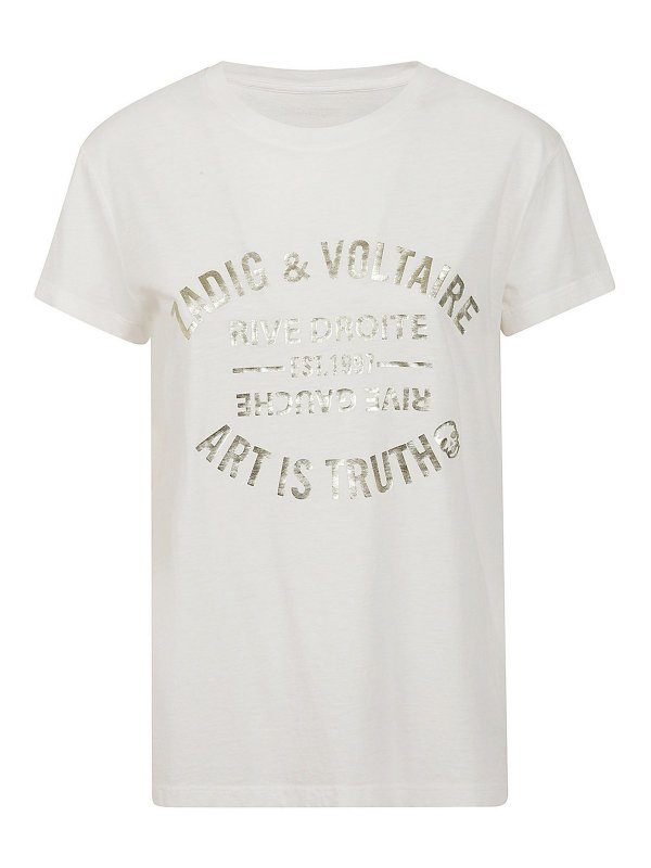 ZADIG&VOLTAIRE: Tシャツ - Tシャツ - 白