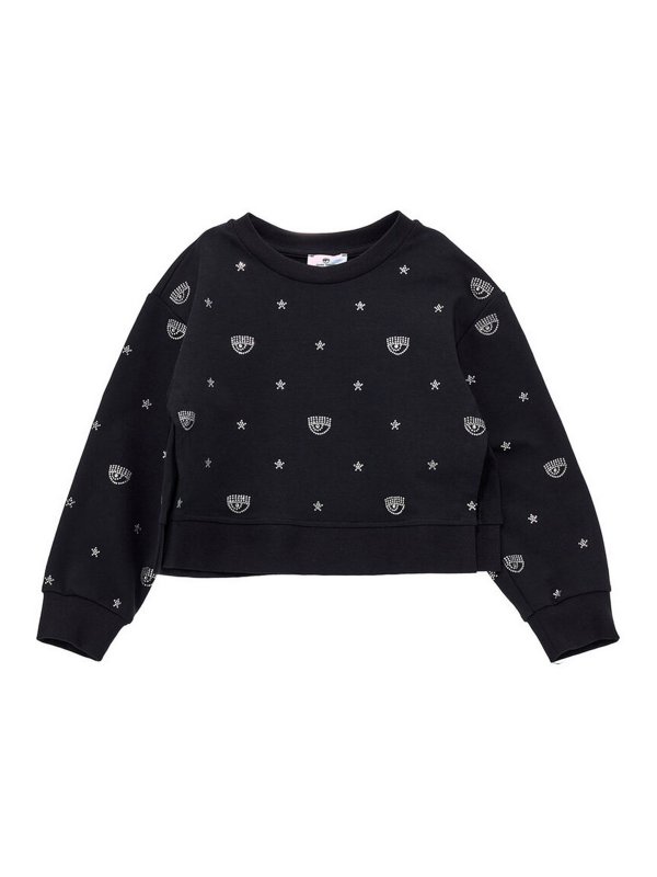 CHIARA FERRAGNI: Sweatshirts & Sweaters - Cotton sweatshirt