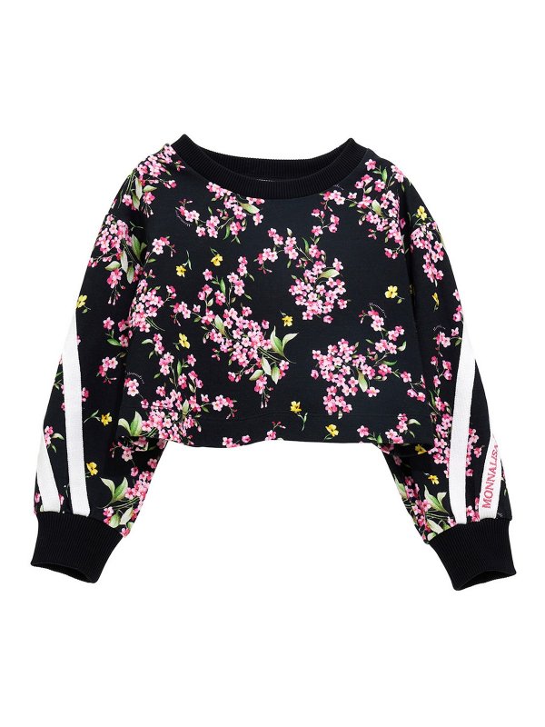 Monnalisa Bebè: スウェット＆セーター - スウェットシャツ/セーター - 黒