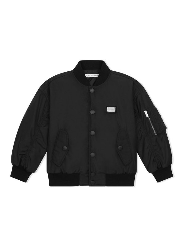 Dolce & Gabbana Jr: Bombers - Bomber - Noir